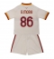 Maillot de football Réplique AS Roma Rodrigo Mora #86 Extérieur Enfant 2026-27 Manche Courte (+ Pantalon court)
