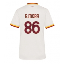 Maillot de football Réplique AS Roma Rodrigo Mora #86 Extérieur Femme 2026-27 Manche Courte
