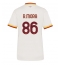 Maillot de football Réplique AS Roma Rodrigo Mora #86 Extérieur Femme 2026-27 Manche Courte