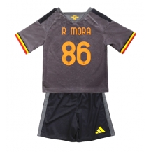 Maillot de football Réplique AS Roma Rodrigo Mora #86 Troisième Enfant 2026-27 Manche Courte (+ Pantalon court)