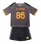 Maillot de football Réplique AS Roma Rodrigo Mora #86 Troisième Enfant 2026-27 Manche Courte (+ Pantalon court)
