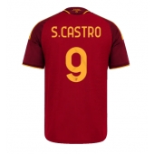 Maillot de football Réplique AS Roma Santiago Castro #9 Domicile 2026-27 Manche Courte