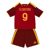 Maillot de football Réplique AS Roma Santiago Castro #9 Domicile Enfant 2026-27 Manche Courte (+ Pantalon court)