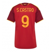 Maillot de football Réplique AS Roma Santiago Castro #9 Domicile Femme 2026-27 Manche Courte