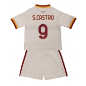 Maillot de football Réplique AS Roma Santiago Castro #9 Extérieur Enfant 2026-27 Manche Courte (+ Pantalon court)