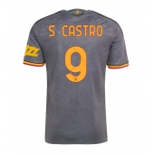 Maillot de football Réplique AS Roma Santiago Castro #9 Troisième 2026-27 Manche Courte
