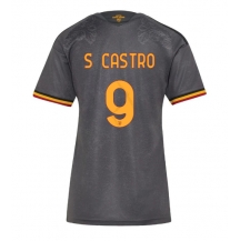 Maillot de football Réplique AS Roma Santiago Castro #9 Troisième Femme 2026-27 Manche Courte