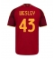 Maillot de football Réplique AS Roma Wesley Franca #43 Domicile 2026-27 Manche Courte