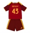 Maillot de football Réplique AS Roma Wesley Franca #43 Domicile Enfant 2026-27 Manche Courte (+ Pantalon court)