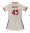 Maillot de football Réplique AS Roma Wesley Franca #43 Extérieur Enfant 2026-27 Manche Courte (+ Pantalon court)