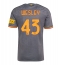 Maillot de football Réplique AS Roma Wesley Franca #43 Troisième 2026-27 Manche Courte