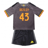 Maillot de football Réplique AS Roma Wesley Franca #43 Troisième Enfant 2026-27 Manche Courte (+ Pantalon court)