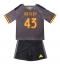 Maillot de football Réplique AS Roma Wesley Franca #43 Troisième Enfant 2026-27 Manche Courte (+ Pantalon court)