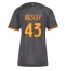Maillot de football Réplique AS Roma Wesley Franca #43 Troisième Femme 2026-27 Manche Courte