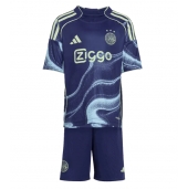 Maillot de football Réplique Ajax Extérieur Enfant 2025-26 Manche Courte (+ Pantalon court)