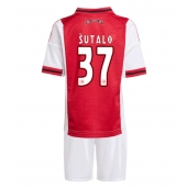 Maillot de football Réplique Ajax Josip Sutalo #37 Domicile Enfant 2025-26 Manche Courte (+ Pantalon court)