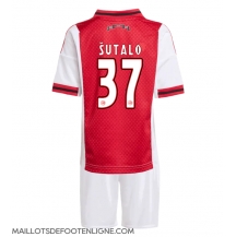 Maillot de football Réplique Ajax Josip Sutalo #37 Domicile Enfant 2025-26 Manche Courte (+ Pantalon court)