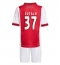 Maillot de football Réplique Ajax Josip Sutalo #37 Domicile Enfant 2025-26 Manche Courte (+ Pantalon court)