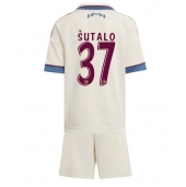 Maillot de football Réplique Ajax Josip Sutalo #37 Troisième Enfant 2025-26 Manche Courte (+ Pantalon court)