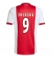 Maillot de football Réplique Ajax Kasper Dolberg #9 Domicile 2025-26 Manche Courte