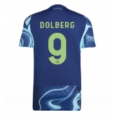 Maillot de football Réplique Ajax Kasper Dolberg #9 Extérieur 2025-26 Manche Courte