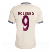 Maillot de football Réplique Ajax Kasper Dolberg #9 Troisième 2025-26 Manche Courte