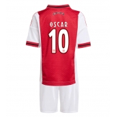 Maillot de football Réplique Ajax Oscar Gloukh #10 Domicile Enfant 2025-26 Manche Courte (+ Pantalon court)