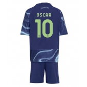 Maillot de football Réplique Ajax Oscar Gloukh #10 Extérieur Enfant 2025-26 Manche Courte (+ Pantalon court)