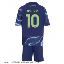 Maillot de football Réplique Ajax Oscar Gloukh #10 Extérieur Enfant 2025-26 Manche Courte (+ Pantalon court)