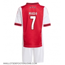 Maillot de football Réplique Ajax Raul Moro #7 Domicile Enfant 2025-26 Manche Courte (+ Pantalon court)