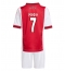 Maillot de football Réplique Ajax Raul Moro #7 Domicile Enfant 2025-26 Manche Courte (+ Pantalon court)
