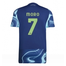 Maillot de football Réplique Ajax Raul Moro #7 Extérieur 2025-26 Manche Courte