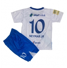 Maillot de football Réplique Al-Hilal Neymar Jr #10 Extérieur Enfant 2024-25 Manche Courte (+ Pantalon court)