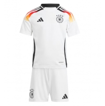 Maillot de football Réplique Allemagne Domicile Enfant Europe 2024 Manche Courte (+ Pantalon court)