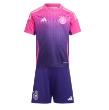 Maillot de football Réplique Allemagne Extérieur Enfant Europe 2024 Manche Courte (+ Pantalon court)