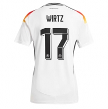 Maillot de football Réplique Allemagne Florian Wirtz #17 Domicile Femme Europe 2024 Manche Courte