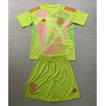 Maillot de football Réplique Allemagne Gardien de but Extérieur Enfant Europe 2024 Manche Courte (+ Pantalon court)