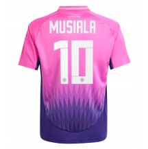 Maillot de football Réplique Allemagne Jamal Musiala #10 Extérieur Europe 2024 Manche Courte