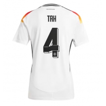 Maillot de football Réplique Allemagne Jonathan Tah #4 Domicile Europe 2024 Manche Courte