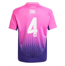 Maillot de football Réplique Allemagne Jonathan Tah #4 Extérieur Europe 2024 Manche Courte