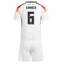 Maillot de football Réplique Allemagne Joshua Kimmich #6 Domicile Enfant Europe 2024 Manche Courte (+ Pantalon court)