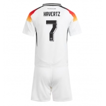Maillot de football Réplique Allemagne Kai Havertz #7 Domicile Enfant Europe 2024 Manche Courte (+ Pantalon court)