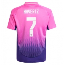 Maillot de football Réplique Allemagne Kai Havertz #7 Extérieur Europe 2024 Manche Courte