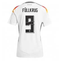 Maillot de football Réplique Allemagne Niclas Fullkrug #9 Domicile Femme Europe 2024 Manche Courte