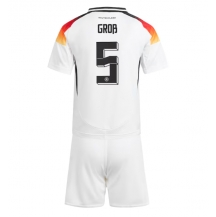 Maillot de football Réplique Allemagne Pascal Gross #5 Domicile Enfant Europe 2024 Manche Courte (+ Pantalon court)