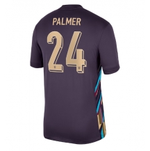 Maillot de football Réplique Angleterre Cole Palmer #24 Extérieur Europe 2024 Manche Courte