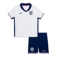 Maillot de football Réplique Angleterre Domicile Enfant Europe 2024 Manche Courte (+ Pantalon court)
