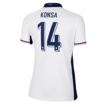 Maillot de football Réplique Angleterre Ezri Konsa #14 Domicile Femme Europe 2024 Manche Courte