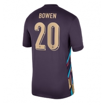 Maillot de football Réplique Angleterre Jarrod Bowen #20 Extérieur Europe 2024 Manche Courte