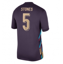 Maillot de football Réplique Angleterre John Stones #5 Extérieur Europe 2024 Manche Courte